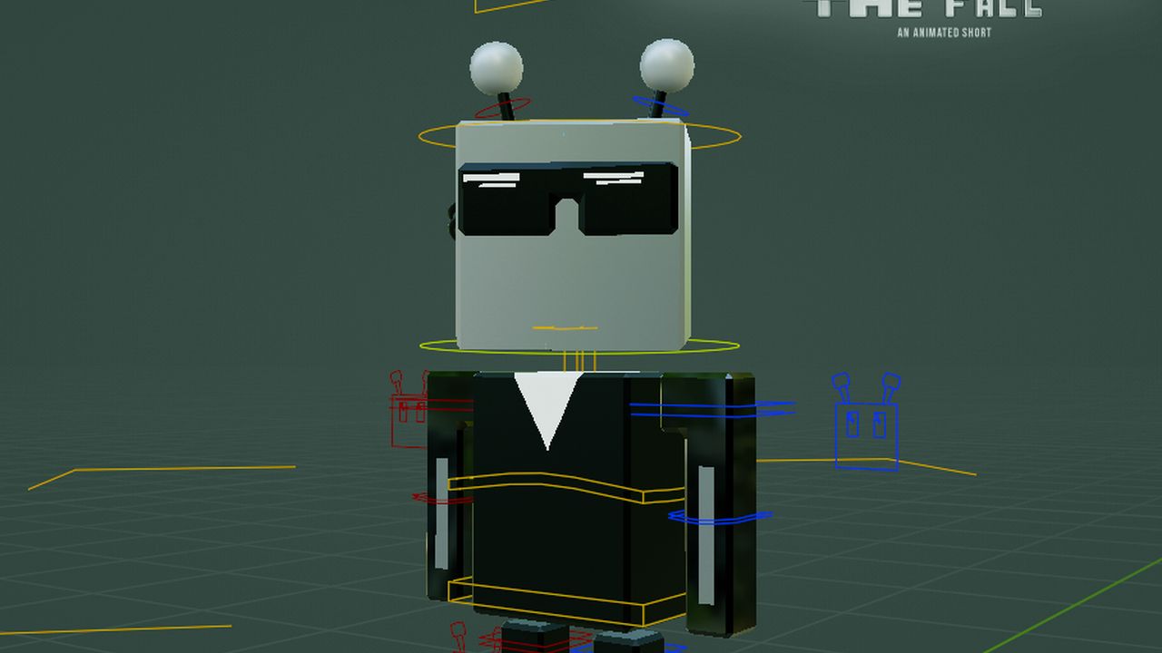 BOT-E Guard — Animation Rigs on anima.to