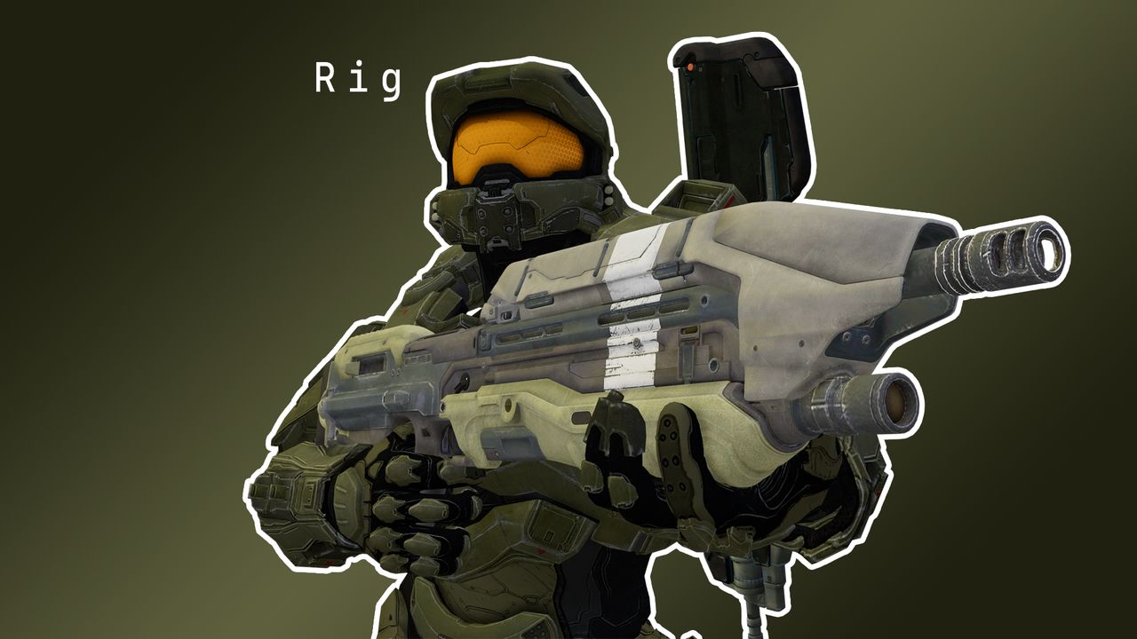 Master Chief Rig [Version 1] — Animation Rigs on anima.to