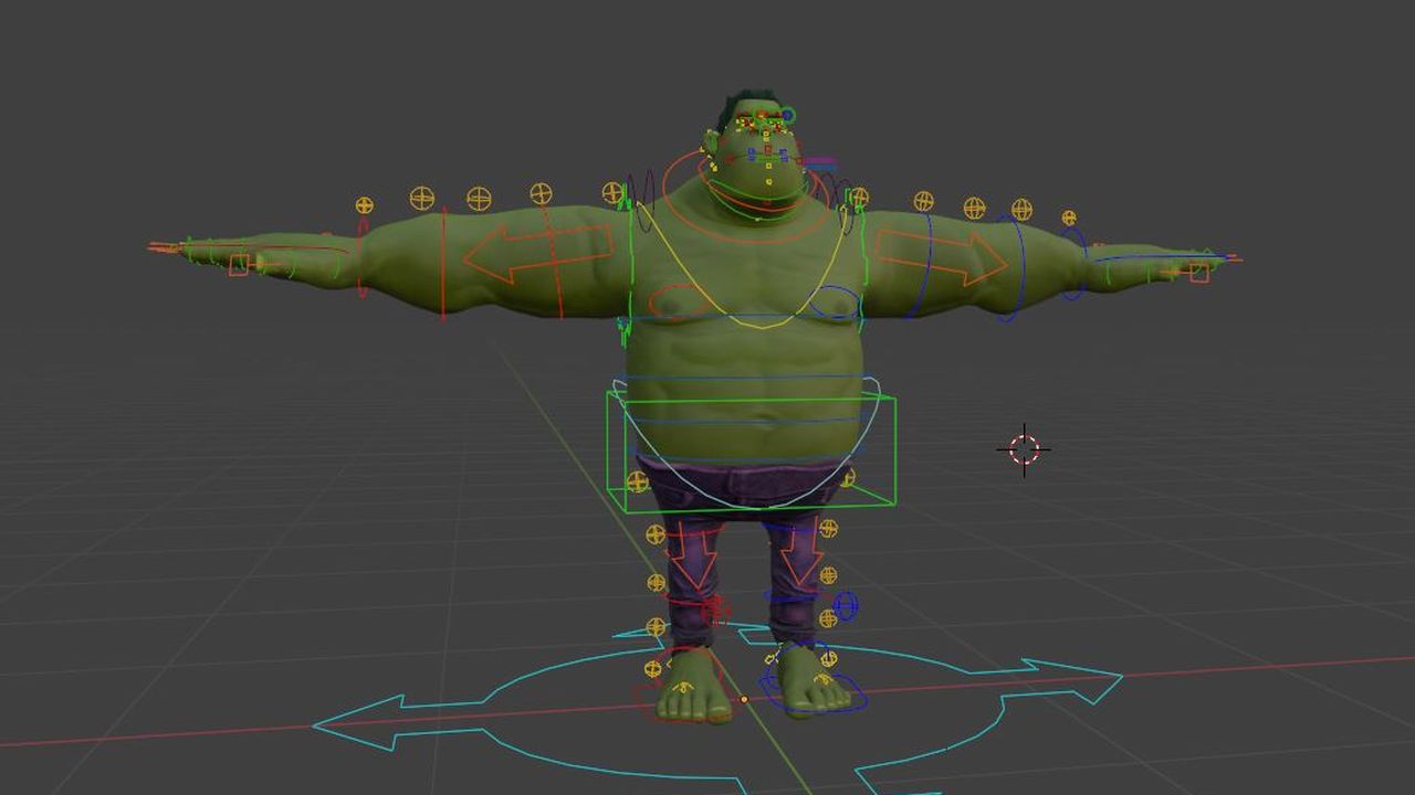 toon goon Character Rig Free (Blender) — Animation Rigs on anima.to