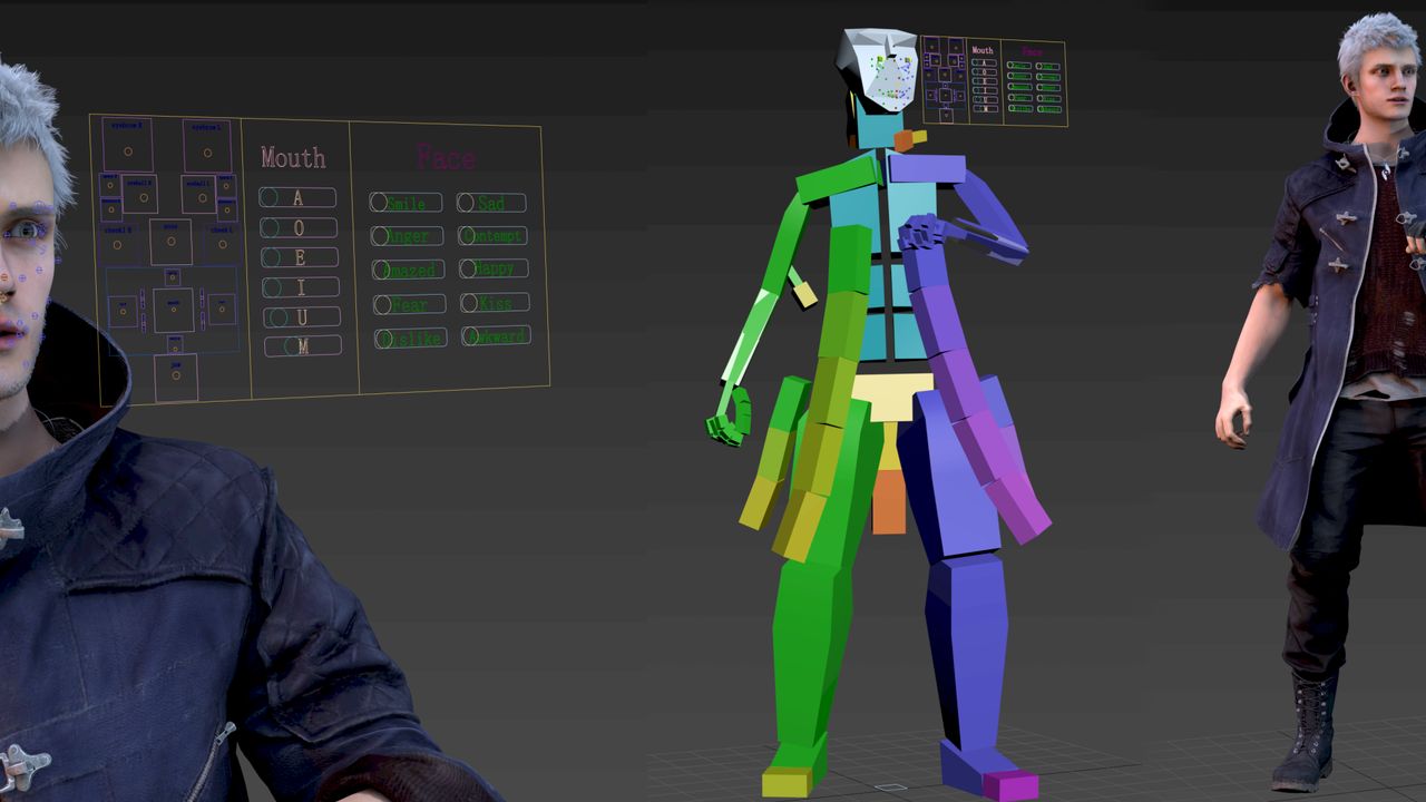Devil Rig Minecraft Devil May Cry — Animation Rigs on anima.to