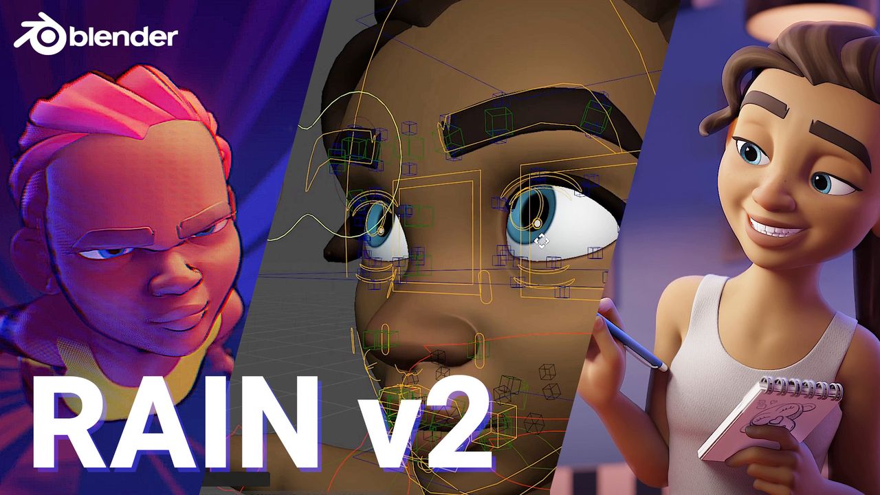Rain — Animation Rigs on anima.to